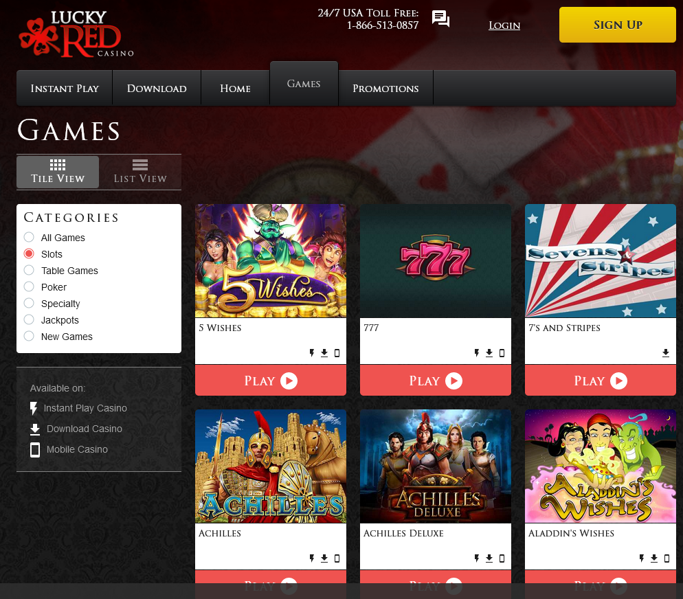 Lucky
                                  Red Casino